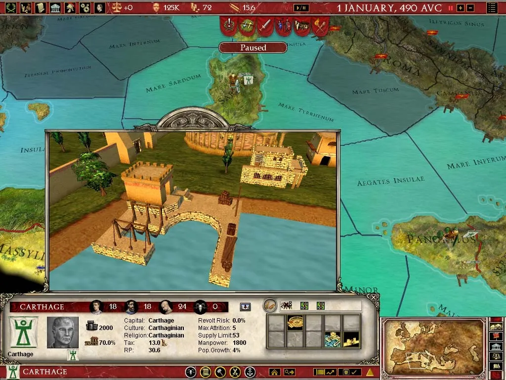 Europa Universalis: Rome - Gold Edition中文版下载