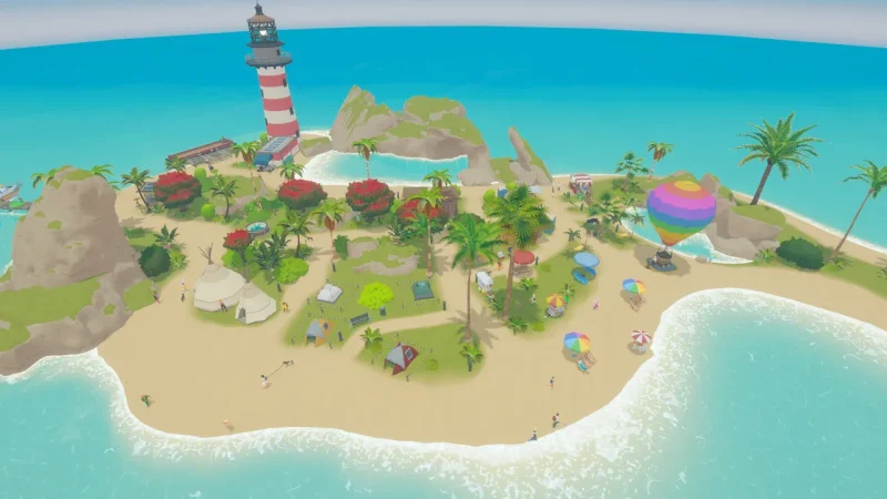 Camp Paradise: Island Resort Tycoon中文版下载-驿游游戏网